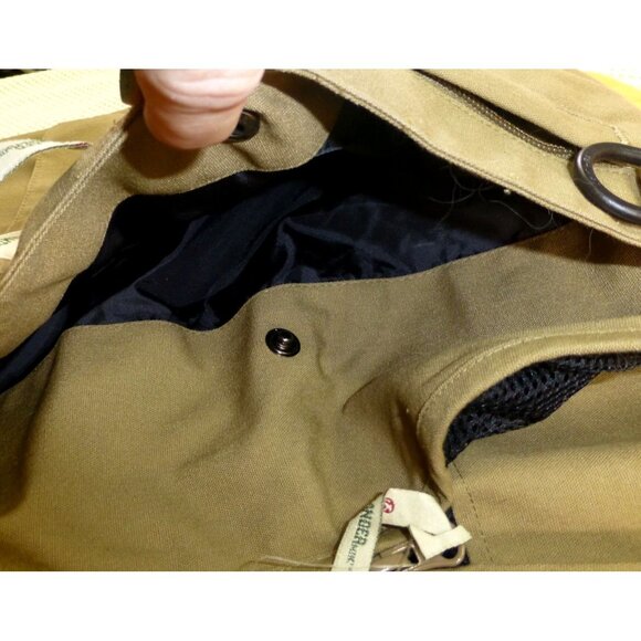 Gander Mountain Mens Hunting Vest Large Orange & Brown Polyester Cotton Pockets - Picture 10 of 16